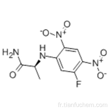 (S) -2- (5-fluoro-2,4-dinitrophénylaMino) propanaMide CAS 95713-52-3